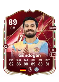 İlkay Gündoğan Winter Champions 89 Overall Rating