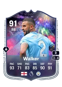 Kyle Walker NumeroFUT 91 Overall Rating