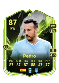 Pedro Showdown Plus 87 Overall Rating