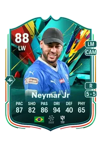 Neymar Jr Total Rush 88 Overall Rating