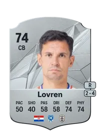 Dejan Lovren Rare 74 Overall Rating