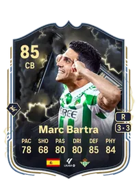 Marc Bartra Thunderstruck 85 Overall Rating