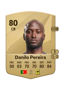 Danilo Pereira Common 80 Overall Rating