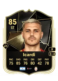 Mauro Icardi Team of the Week 85 Overall Rating