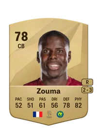 Kurt Zouma Common 78 Overall Rating