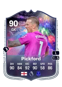 Jordan Pickford NumeroFUT 90 Overall Rating