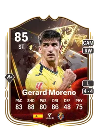 Gerard Moreno Centurions 85 Overall Rating