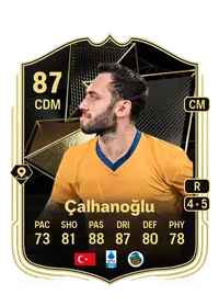 Hakan Çalhanoğlu Team of the Week 87 Overall Rating