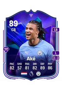 Nathan Aké FC Pro Live 89 Overall Rating