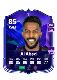 Nawaf Al Abed FC Pro Live 85 Overall Rating