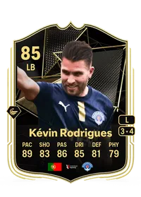 Kévin Rodrigues Team of the Week 85 Overall Rating