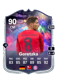 Leon Goretzka NumeroFUT 90 Overall Rating