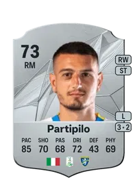 Anthony Partipilo Rare 73 Overall Rating