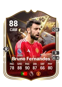 Bruno Fernandes Centurions 88 Overall Rating