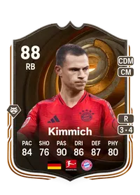 Joshua Kimmich Ultimate Succession 88 Overall Rating