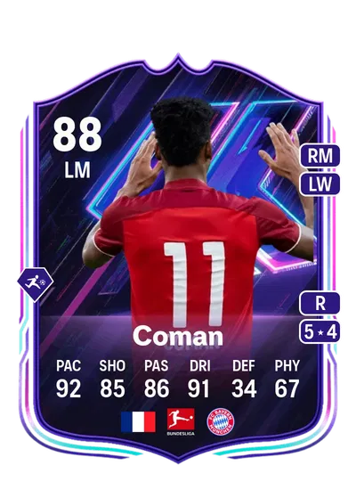 EA FC 24 Kingsley Coman Flashback Player