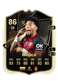 Johan Mojica Team of the Week 86 Overall Rating