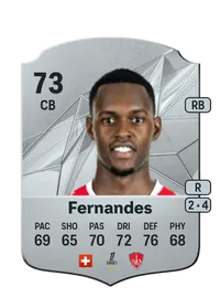 Edimilson Fernandes Rare 73 Overall Rating