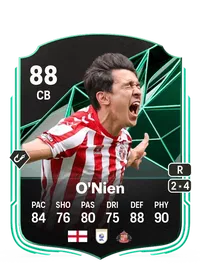 Luke O'Nien SQUAD FOUNDATIONS 88 Overall Rating