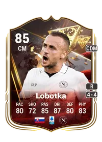 Stanislav Lobotka Centurions 85 Overall Rating