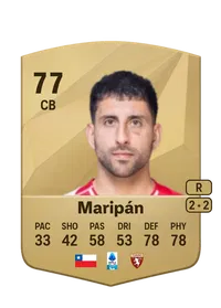 Guillermo Maripán Common 77 Overall Rating