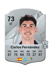 Carlos Fernández Rare 73 Overall Rating