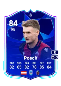 Stefan Posch UCL Road to the Knockouts 84 Overall Rating