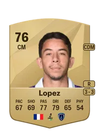 Maxime Lopez Common 76 Overall Rating