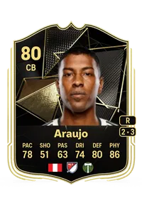 Miguel Araujo Team of the Week 80 Overall Rating