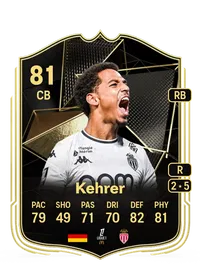 Thilo Kehrer Team of the Week 81 Overall Rating