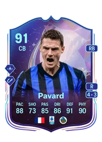 Benjamin Pavard Fantasy FC 91 Overall Rating