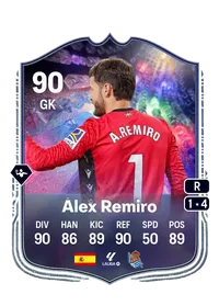 Álex Remiro NumeroFUT 90 Overall Rating