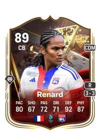 Wendie Renard Centurions 89 Overall Rating