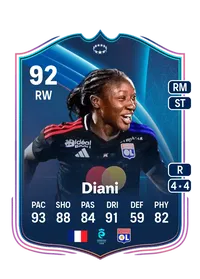 Kadidiatou Diani UWCL Road to the Knockouts 92 Overall Rating