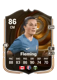 Jessie Fleming Ultimate Succession 86 Overall Rating