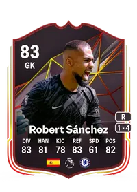 Robert Sánchez Storyline 83 Overall Rating