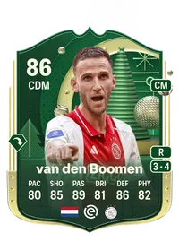 Branco van den Boomen Winter Wildcards 86 Overall Rating