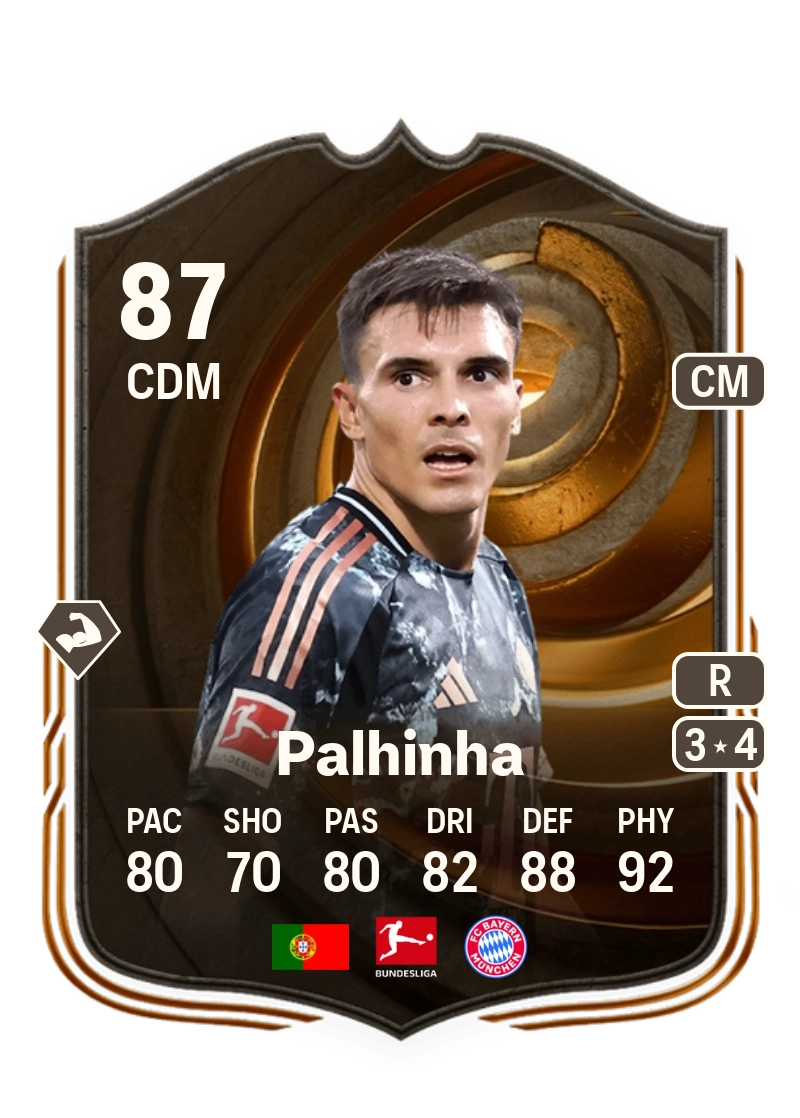 Palhinha Ultimate Succession 87 Overall Rating