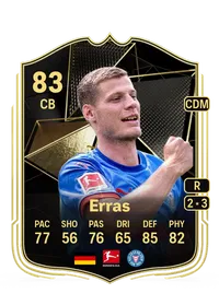 Patrick Erras Team of the Week 83 Overall Rating