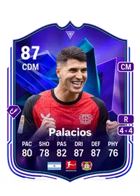 Exequiel Palacios FC Pro Live 87 Overall Rating