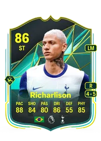 Richarlison Moments 86 Overall Rating