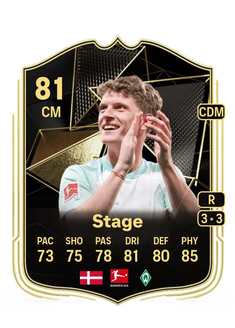 Jens Stage Team of the Week 81 Overall Rating