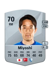 Koji Miyoshi Common 70 Overall Rating