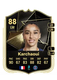 Sakina Karchaoui Team of the Week 88 Overall Rating