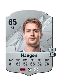 Sigurd Haugen Rare 65 Overall Rating