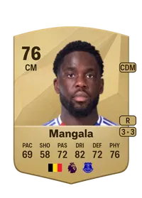 Orel Mangala Common 76 Overall Rating