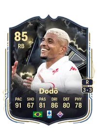 Dodô Thunderstruck 85 Overall Rating