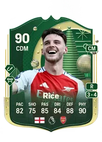 Declan Rice Winter Wildcards 90 Overall Rating