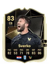 Marin Šverko Team of the Week 83 Overall Rating