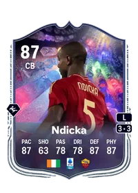 Evan Ndicka NumeroFUT 87 Overall Rating